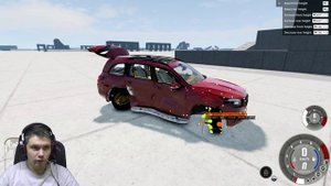 Краш тесты Mercedes Maybach GLS в BeamNG.drive//Frolov Ncap.