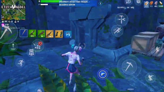 Fortnite Mobile 60fps gameplay Huawei matepad 11