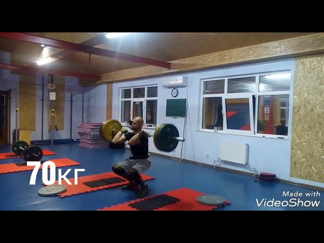 Кластер 60-80кг. #КайдзенКроссфит