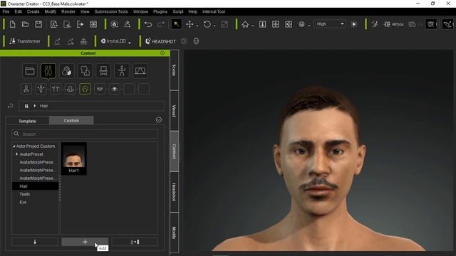Turn a photo into a 3D Character with HeadShot plugin character creator3 2020