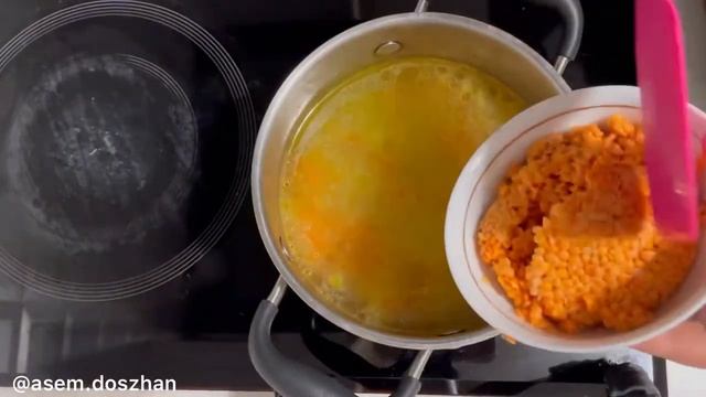 Очень вкусный суп из чечевицы. Жасмық сорпасы. Қазақша рецепт. смотреть онлайн