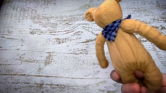 Бесшитьевой мишка Тедди. авторская тряпичная игрушка