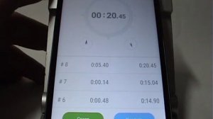 Секундомер и таймер в смартфоне Lenovo