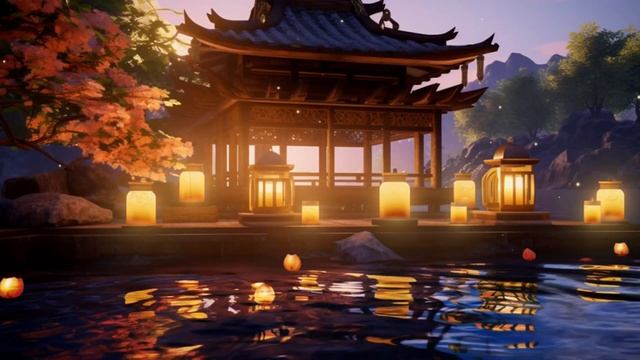 Спокойная расслабляющая музыка для отдыха и медитации | Calm relaxing music for meditation. смотреть онлайн