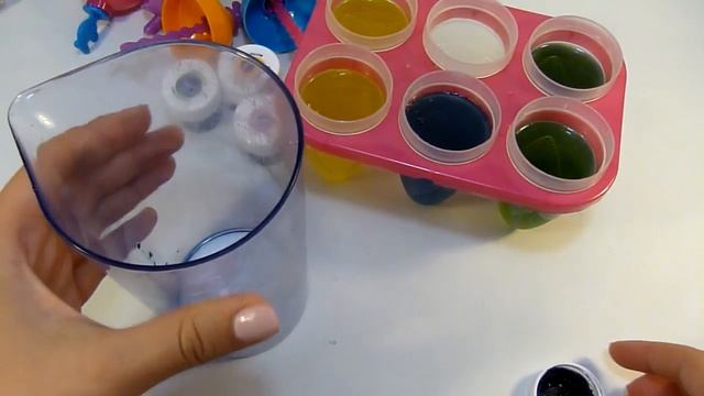 DIY jelly colors ice cream gelatin как сделать мороженое желе из пищевого желатина своими руками