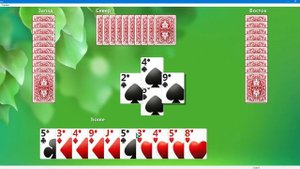 Windows 7 стандартные игры для Windows 10 и 8.1 Червы №15 Игра окончена Вы выиграли