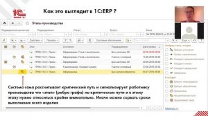 Лекция №12 "Управление производством в 1C:ERP"
