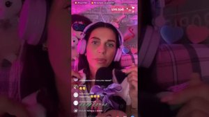 Фея АСМР/Fairy ASMR расслабление перед сном?? Запись эфира. АСМР косметолог из тик тока.