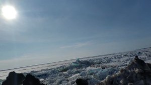 Ледоход на Енисее 2019 Дудинка - Мощь реки