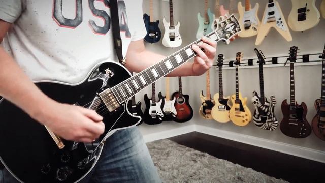 Guitar Cover - More Than This - Roxy Music - Rock Chords - Les Paul Custom Lite смотреть онлайн