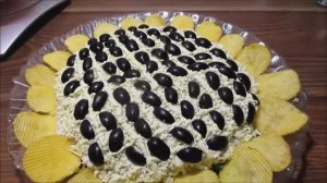 ОТЛИЧНЫЙ САЛАТ НА ПРАЗДНИЧНЫЙ СТОЛ _ САЛАТ ПОДСОЛНУХ