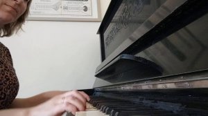 Песня Черная смородина,  Алены Росс на фортепиано!))))