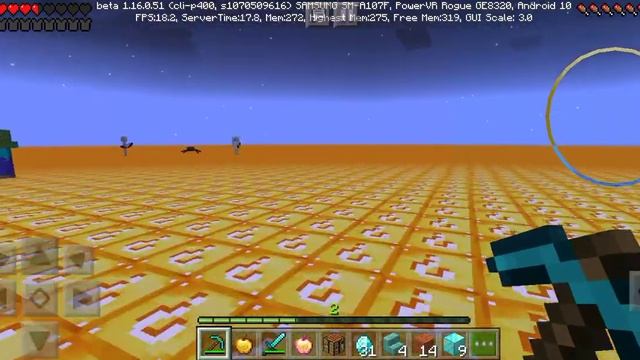 Выживание в плоском мире из лаки блоков, построили богатый домик ААААА ЗОМБИ БОБ В АЛМАЗКЕ. смотреть онлайн