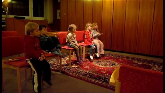 Урок музыки. Дети - иностранцы, 4-5 лет