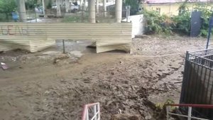 Сочи, река Кудепста потоп 25 Октября 2018 и после
