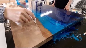 WAVE. Волна. Море. Эпоксидная смола.