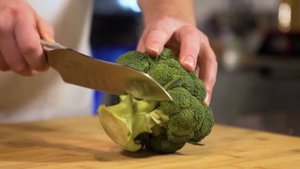 Запеканка из цветной капусты и брокколи с мясом