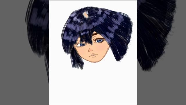 Как нарисовать аниме-реалистичную девушку|| •[ EviPICTURES Art ]• смотреть онлайн