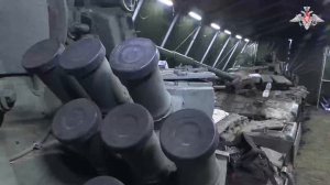 Восстановление техники силами военнослужащих рембата