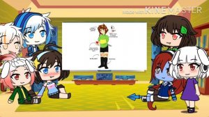 Реакция Андертейл на........ /Gacha Life