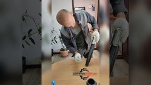 Сборка-разборка пневматического отбойного молотка