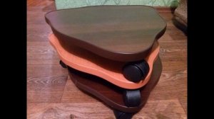 сборка полки трансформер для цветов.