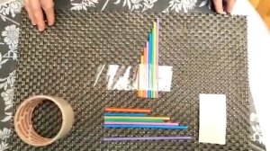 Музыкальные инструменты Флейта из коктейльных трубочек