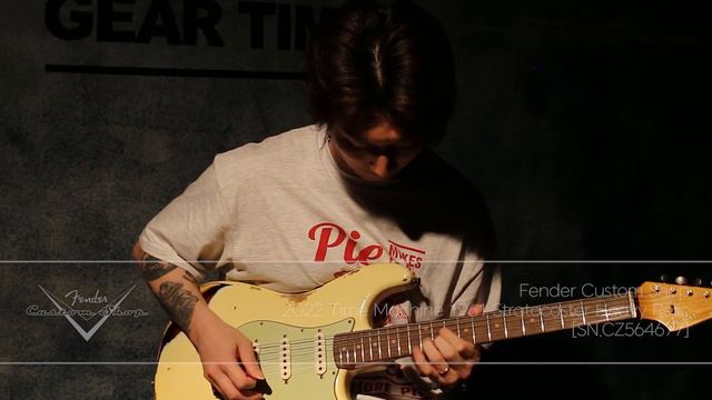 시연  Fender 2022 Time Machine 1961 Stratocaster Heavy Relic SN.CZ564677