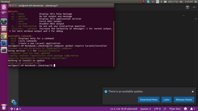 Laravel 7 tutorial #1- install