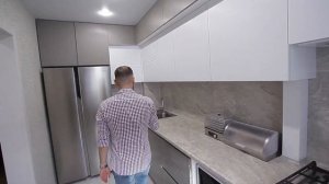 Кухня с фасадами из АГТ плит