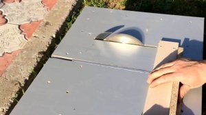 Угловой упор для циркулярки