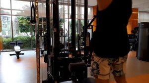 ПРОГРАММА НА СПИНУ. Как накачать спину. Спина на массу. The gym at THE SENSE DE LUXE HOTEL. ( Side