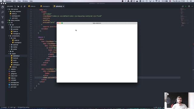 BPJS: Electron app - Part 7 - Websockets and Chat смотреть онлайн