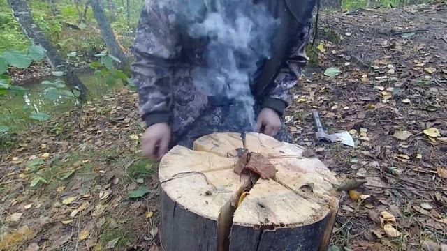 На запоре с собаками на природу ,баня в лесу, финская свеча и AirBag смотреть онлайн