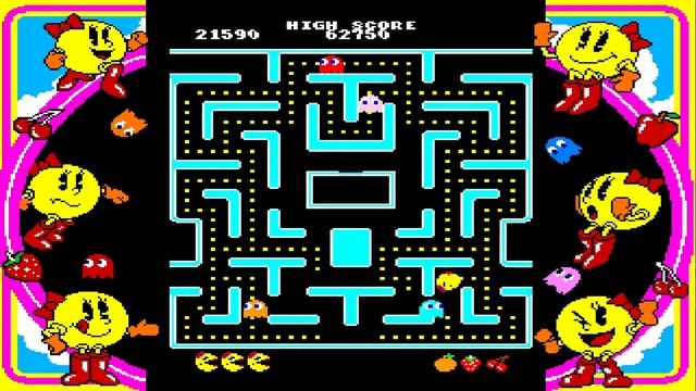 Just Exploring Around Namco Museum Vol. 3 Thus Playing Ms. Pac-Man смотреть онлайн