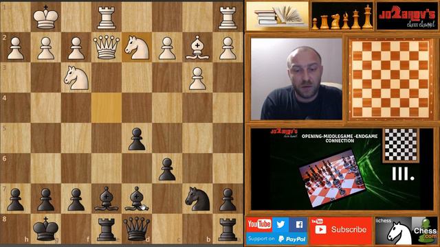 How to play chess correctly? - Instructive chessgames - The principle of the simple threat