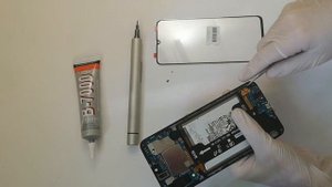 Samsung А70 замена дисплейного модуля