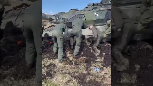❗❗?⚡Танки грязи не боятся - гласит народная мудрость. Если речь не идёт о немецких Леопардах⚡