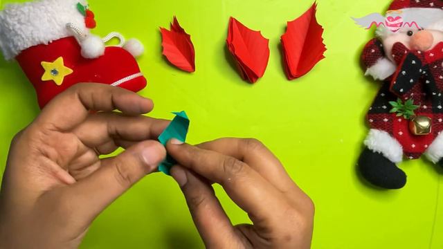 Paper Poinsettia Flower | Christmas Flower Making | Kid’s Classroom Christmas Decoration
