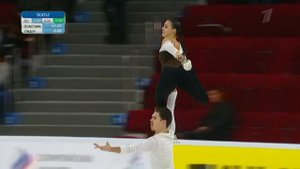 Богдана Лукашевич - Александр Степанов. Произвольная программа. Пары. Самара. Гран-при России 2022