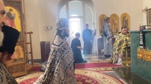 Вознесенский мужской монастырь Луганской епархии. 9 марта 2022.