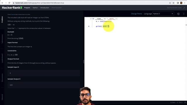 Python Print Function | Hackerrank Solutions