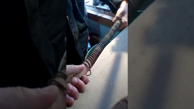 Навивка спирали (муфельной) электропечи ч.4 смотреть онлайн