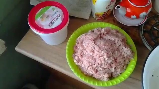 Готовлю перемячи с рисом и фаршем. часть 1