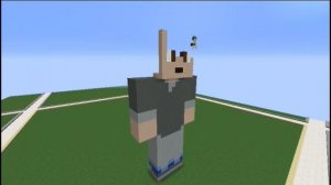 OMGCraft Minecraft Skin Statue (OMGChad)