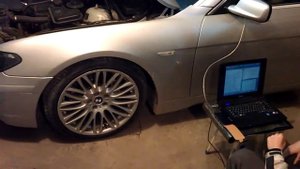 Прокачка Dynamic Drive, Dynamic Drive Control Test BMW E65 E66