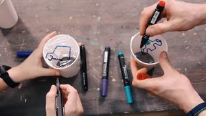 ✖ КИНОПРОЕКТОР ✖ из стакана своими руками