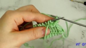 Урок закрытие иглой / вязание / вязание для начинающих /
