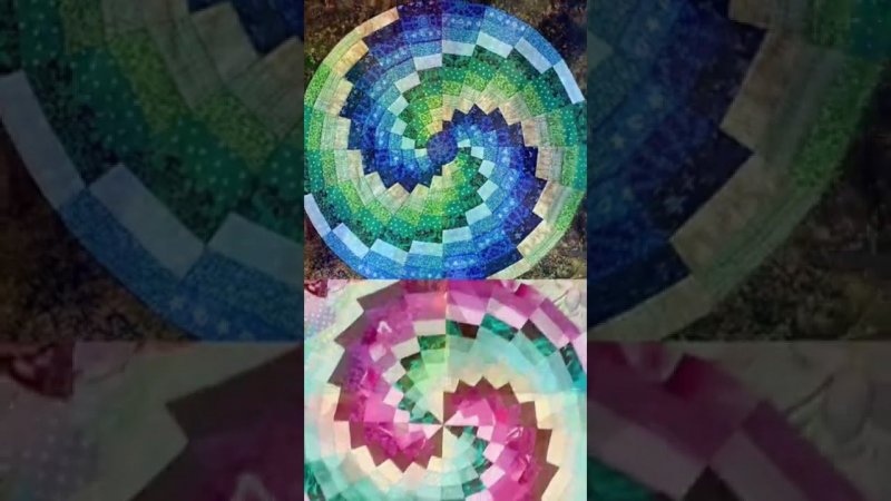 Круговое Барджелло https://quiltlada.getcourse.ru/circular_bargello