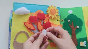 Развивающая мягкая книжка для мальчика. 1+